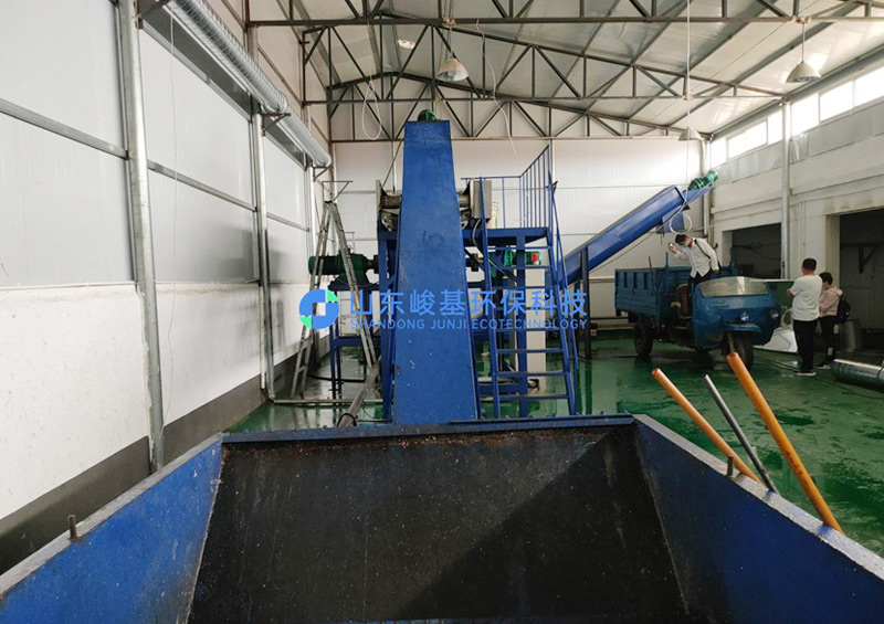 河北保定餐厨垃圾厂日处理100吨